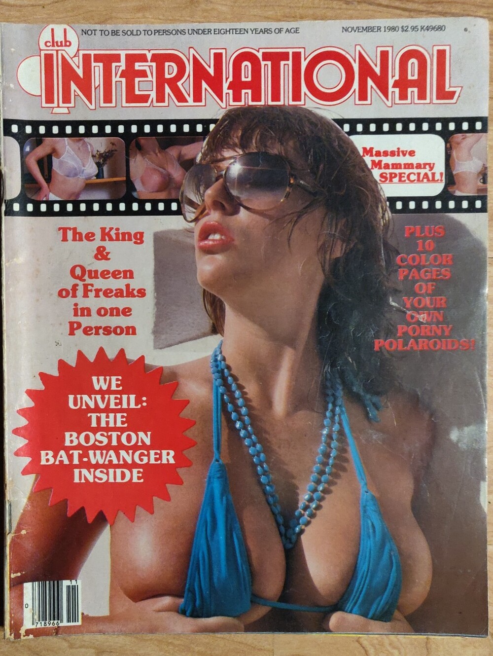 Club International November 1980 Magazine